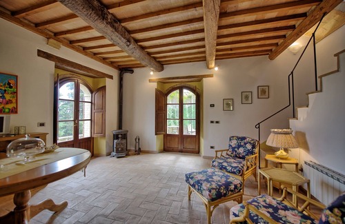 Montalcino Villa | Beautiful private villa for 8 people with private pool, WIFI, patio and panoramic view