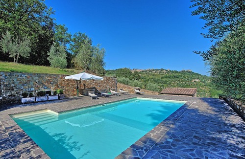Montalcino Villa | Beautiful private villa for 8 people with private pool, WIFI, patio and panoramic view