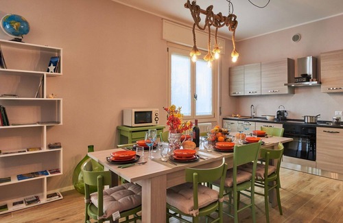 Besozzo Villa | Beautiful private villa for 8 guests with hot tub, A/C, WIFI, private pool, TV and patio