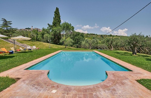 Agello Villa | Beautiful private villa with A/C, WIFI, private pool, TV, patio and panoramic view, close to Per.