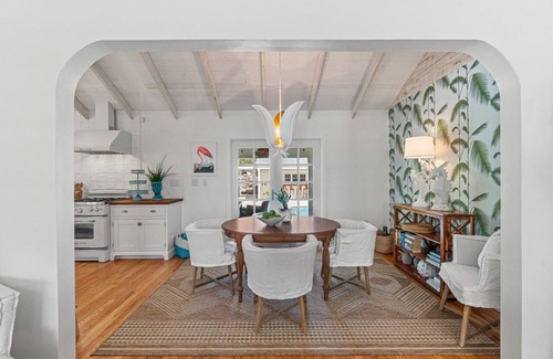 Parrot Cove House | Beautiful Remodeled Cottage w/heated pool and spa, 1 mile from beach!