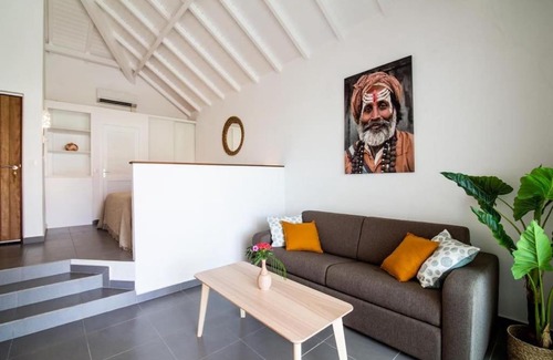 Cul de Sac Apartment | Beautiful suite S5, pool, sea view, Pinel Island