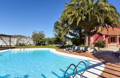 Santa Brigida Villa | Beautiful villa for 6 guests with WIFI, private pool, TV and parking