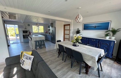 Erdeven House | Beautiful villa, heated pool and close to the beach