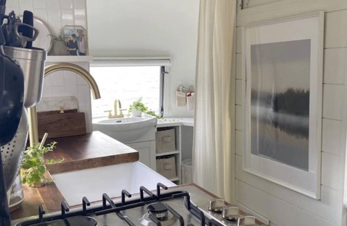 Irvines Landing House | Beautiful vintage Airstream on the Sunshine Coast- close to ocean, lakes, hiking