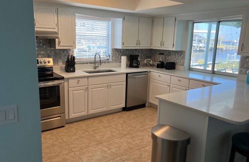 Matlacha House | Beautiful waterfront home, new refinished heated pool, boat dock bikes & kayaks!
