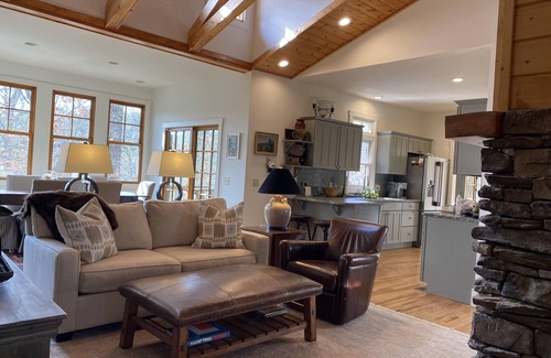 Cashiers House | Beautifully decorated cottage in Trillium Golf & Lake club community.