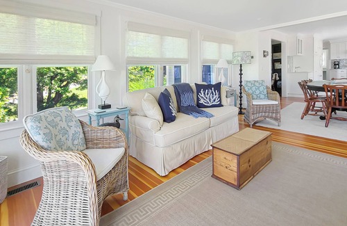 North Truro House | Beautifully Renovated 4BD-A/C, Water Views, Patio & Deck, Walk to Cold Storage Beach