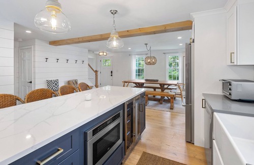 Brewster House | Beautifully Renovated Home, AC, Steps to Pond in Charming Brewster Cape Cod