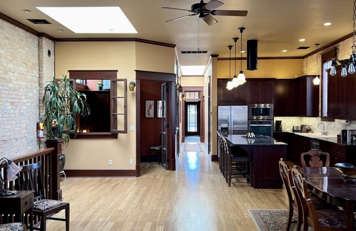 Kalispell Condo | Beautifully Renovated Top Floor Private Loft In Historic Downtown Kalispell.