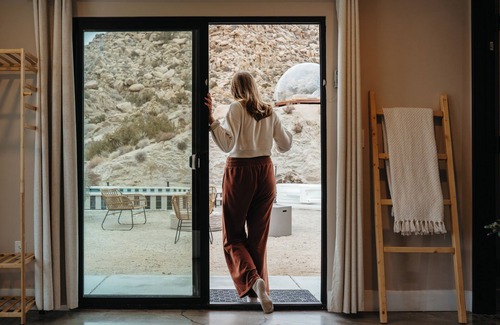 Yucca Valley House | Bedrock Bungalow | Pool, Spa & Stargazing Dome