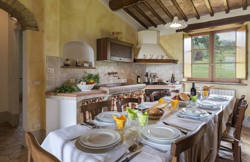 San Casciano dei Bagni Apartment | BEECH Apartment for 5 people in a farmhouse with swimming pool