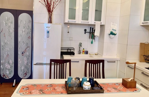 Shuangjing Bed & Breakfast | Beijing CBD - Studio Apartment Queenbeds