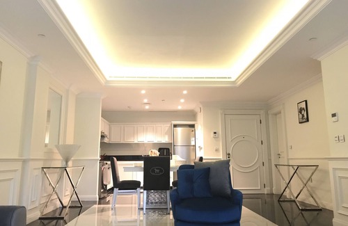 Beirut Waterfront Apartment | Beirut Luxury Versace Fendi furnished apartment (suite) 312 in downtown.