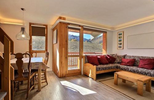 Plagne Villages Apartment | Bel appartement calme, rénové, balcon, 3 chambres, WiFi, Plagne Villages - FR-1-455-53