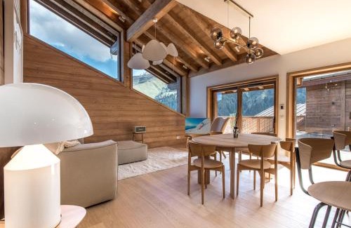Meribel-Mottaret Apartment | Bel appartement moderne à Méribel Mottaret avec terrasse - 6 pers - FR-1-613-118
