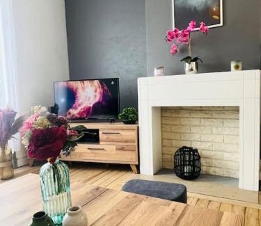 Dernier Sou Apartment | « Bel’ Epoque » proche vieille ville 6 pers, WIFI