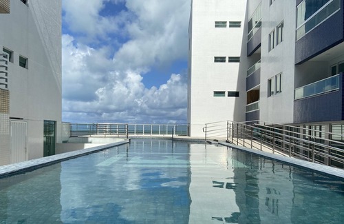 Bessa Apartment | Bela Hospedagem - Flat w/ 2 suites and wi-fi - Pé na sandy do Bessa