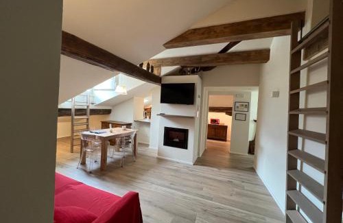 Aosta Apartment | BelAbrì - central charme&comfort -mansarde e appartamento