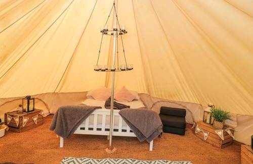 Camerton House | Bell tent 2