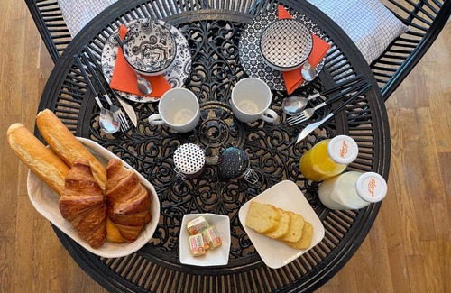 Putot-en-Auge Bed & Breakfast | Belle Chambre Double ORANGE Tout Bonnement Bien