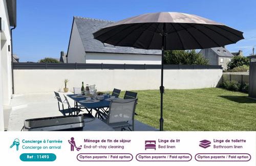 Saint-Guenole House | Belle maison pour 8 - 950m de la plage et du port