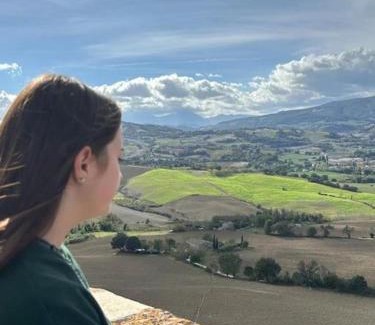 SantʼIppolito House | Bellissimo borgo Medioevale Panorama, Tranquillità