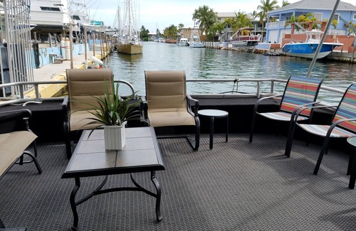 Key Largo Boat Rental | Best Kept Secret! House Boat 70' Has Everything!