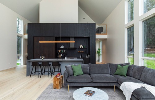 Jeffersonville House | Bethel Woods Escape: Hot Tub + Fire Pit