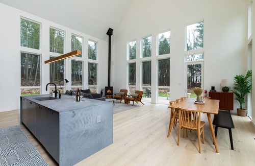 Jeffersonville House | Bethel Woods Escape: Hot Tub + Fire Pit