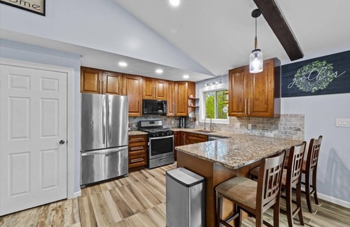 Gouldsboro House | Big Bass Lake Getaway – 3BR/3BA Private Home with Deck & Fire Pit