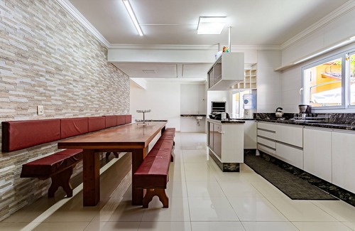 Governador Celso Ramos House | Big House 06- Excellent house with 5 Bedrooms, pool with jacuzzi, air split, all new