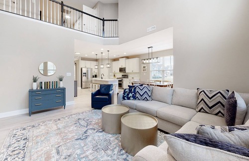 Millville House | Bishops Landing townhome with screened porch, patio, on-site pool & tennis