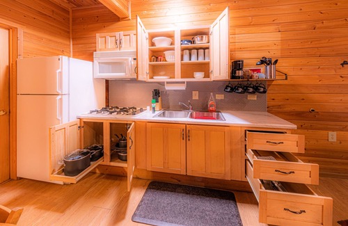 Christopher Creek Cabin | Black Bear Cabin-onsite "bear hunt" & playground, game room, kitchen AC & heat