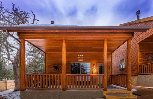 Christopher Creek Cabin | Black Bear Cabin-onsite "bear hunt" & playground, game room, kitchen AC & heat