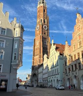 Landshut Apartment | Black Billard l Loft für 2-5 Personen l Wohlfühlen in Altstadtnähe