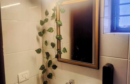 Noida Apartment | Blissful Haven - 1BHK Retreat with Bean Bag