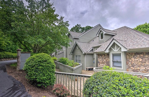 Mountain Air Apartment | Blue Ridge Mtn Views: Condo w/Furnished Balcony