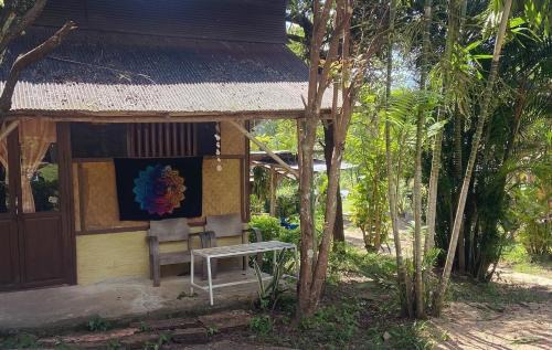 Pai House | Blue stone