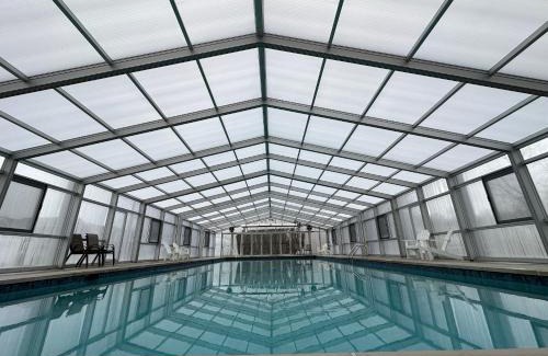 South Haven House | Blueberry Beach House indoor pool, hot tub