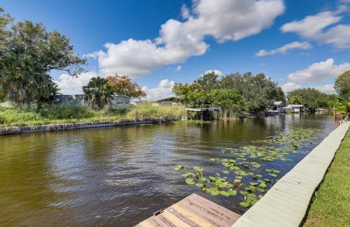 Buckhead Ridge House | Boat Dock and Yard Waterfront Okeechobee Retreat
