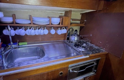 Puerto Calero Boat Rental | Boat 'El Velero' with Sea View and Private Terrace