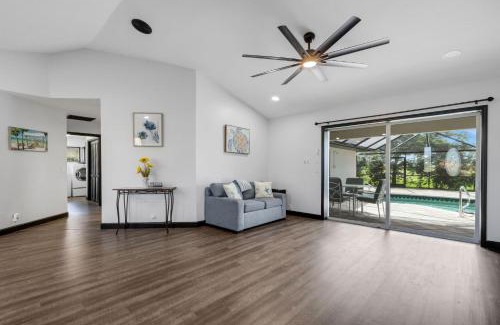 Pebble Beach House | Boca Grande Getaway 4BR 2BA Golf Couse HEATED POOL