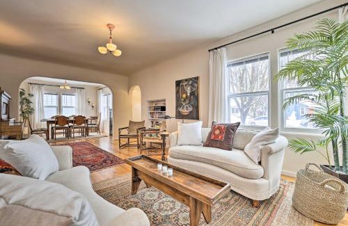 Veterans Park House | Boise Tudor Home with Game Room Less Than 2 Mi to Downtown!