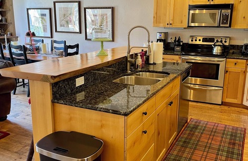 Bigfork Condo | Book for the Holidays! Bigfork Village is Magical!