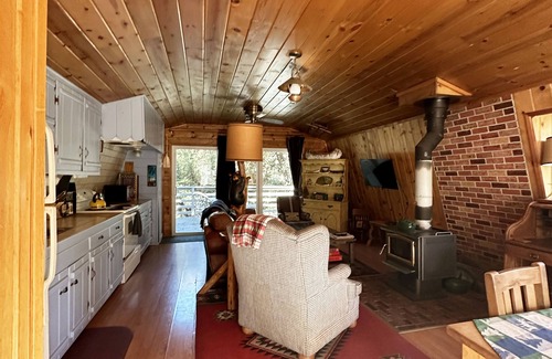 Pine Mountain Club Cabin | Book now for the holidays! We have Starlink and a cozy wood stove.