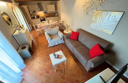 Lajatico Apartment | Borgo del Silenzio - Ginepro two-bedroom apartment with private terrace