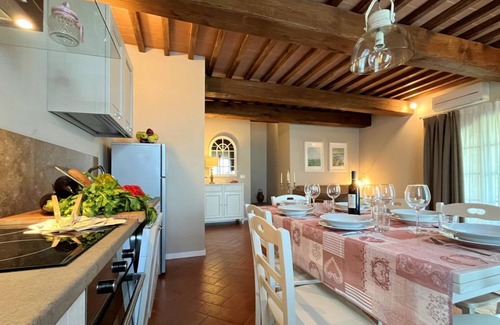 Lajatico Apartment | Borgo del Silenzio - Papavero two-bedroom apartment with private terrace