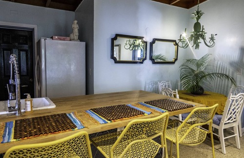 Southwest House | Bougainvillea Bungalow Large private happy home close to beaches shopping dining