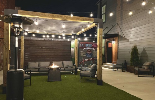 Cherokee Triangle Apartment | Bourbon Pub @ Bungalou + Bourbon Bar + Gameyard